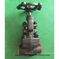 API602 geschmiedetem Kohlenstoffstahl A105 Gewinde Ende NPT Globe Valve